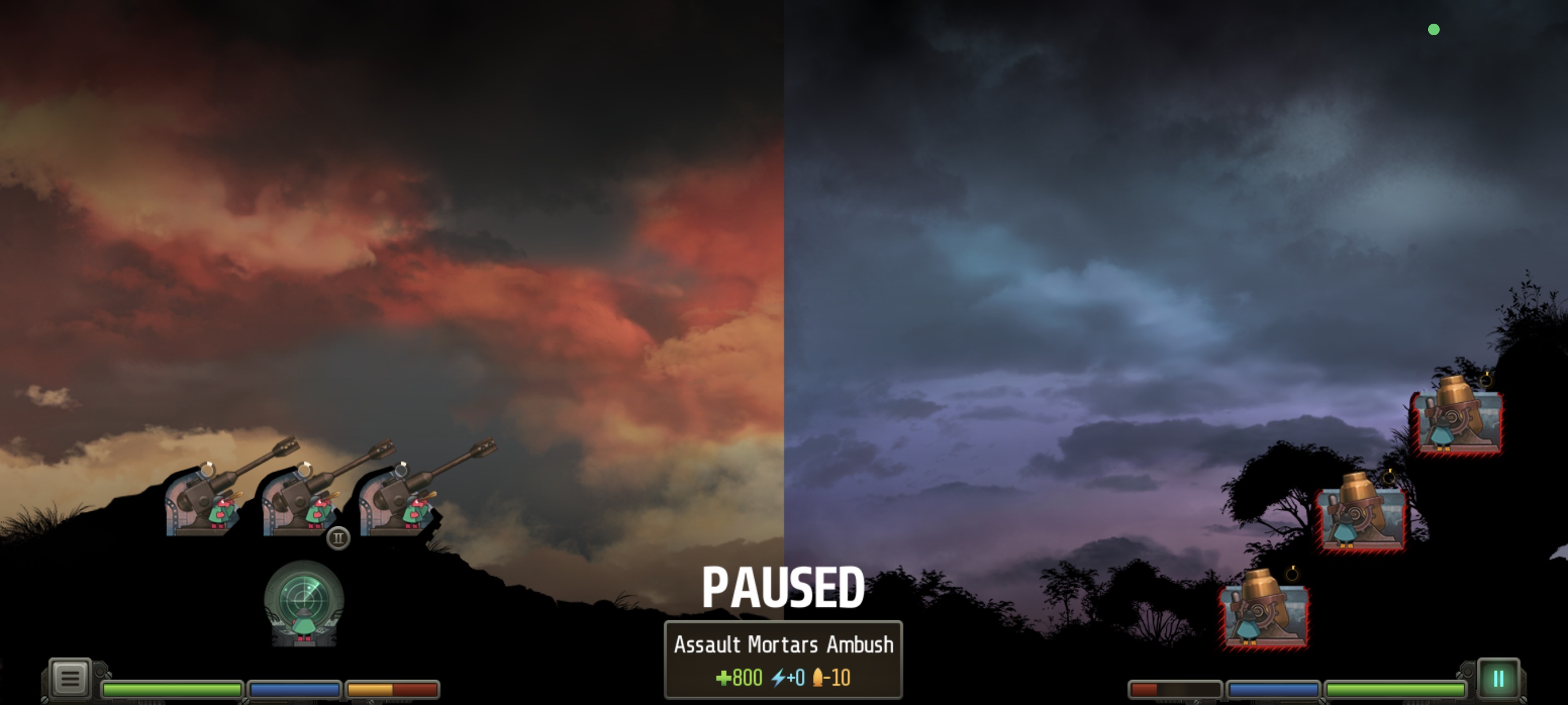 Assault Mortars Ambush