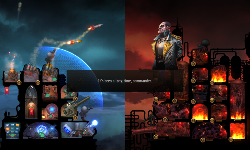 Flying Tank - Pause time and issue orders.